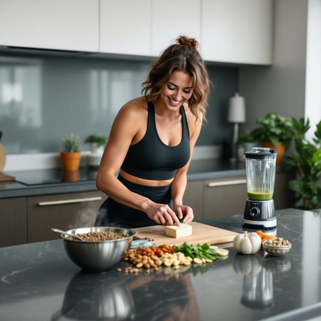 a-vegan-athlete-preparing-a-high-protein-meal-with-tofu-and-lentils