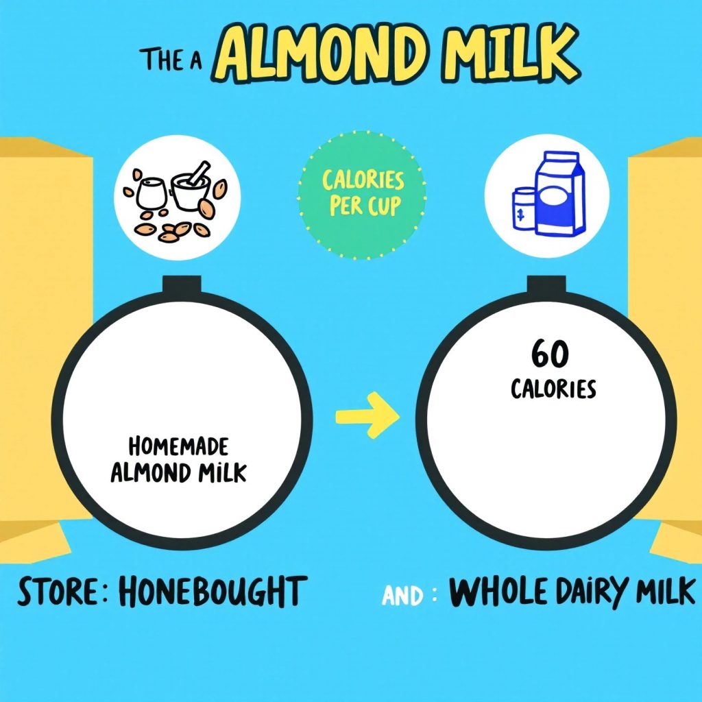 calorie-comparison-of-homemade-almond-milk-versus-other-milk-types