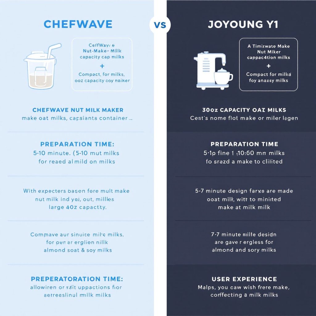 comparison-of-chefwave-and-joyoung-milk-makers--features-and-performance