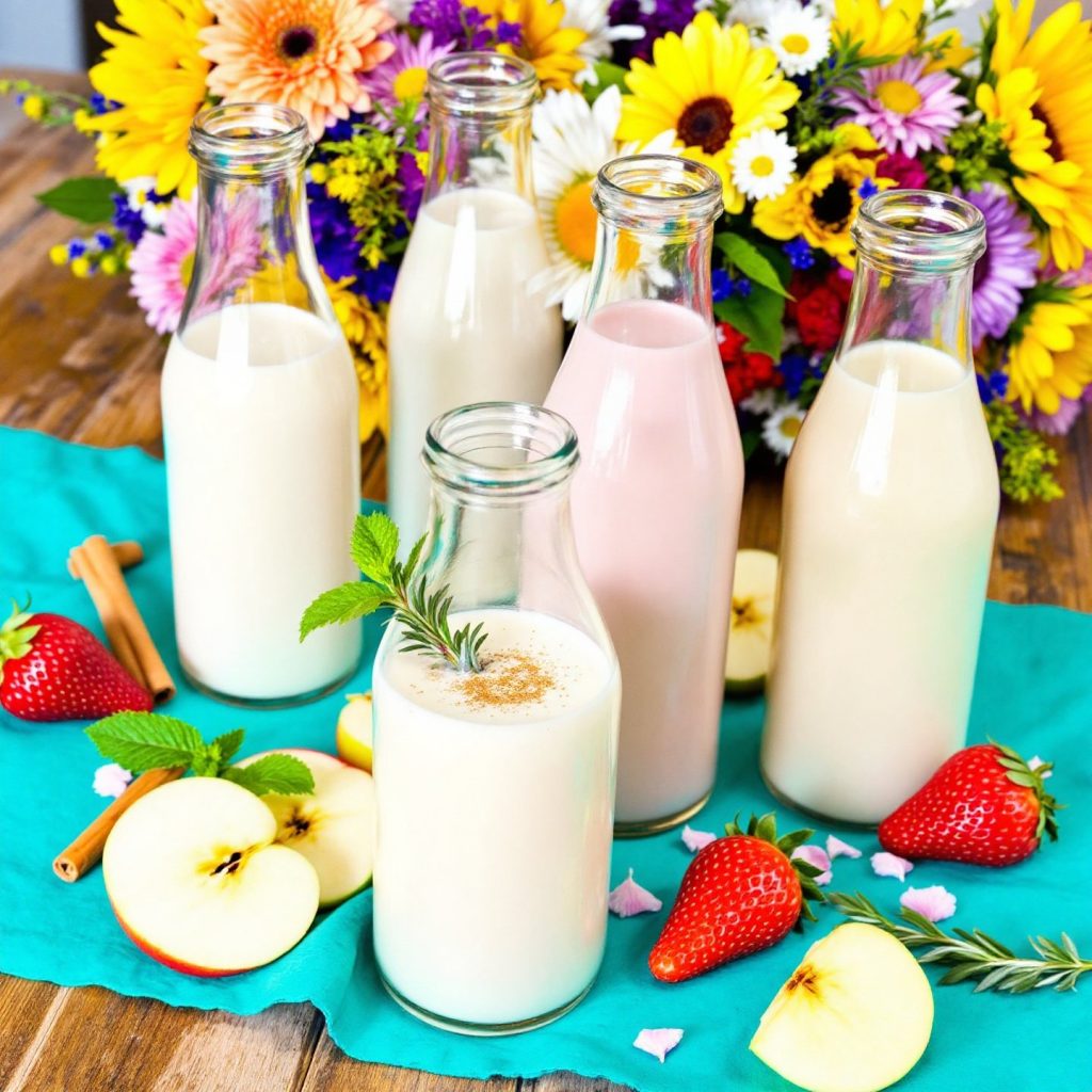 explore-creative-almond-milk-flavors-with-vanilla,-cinnamon,-and-strawberry