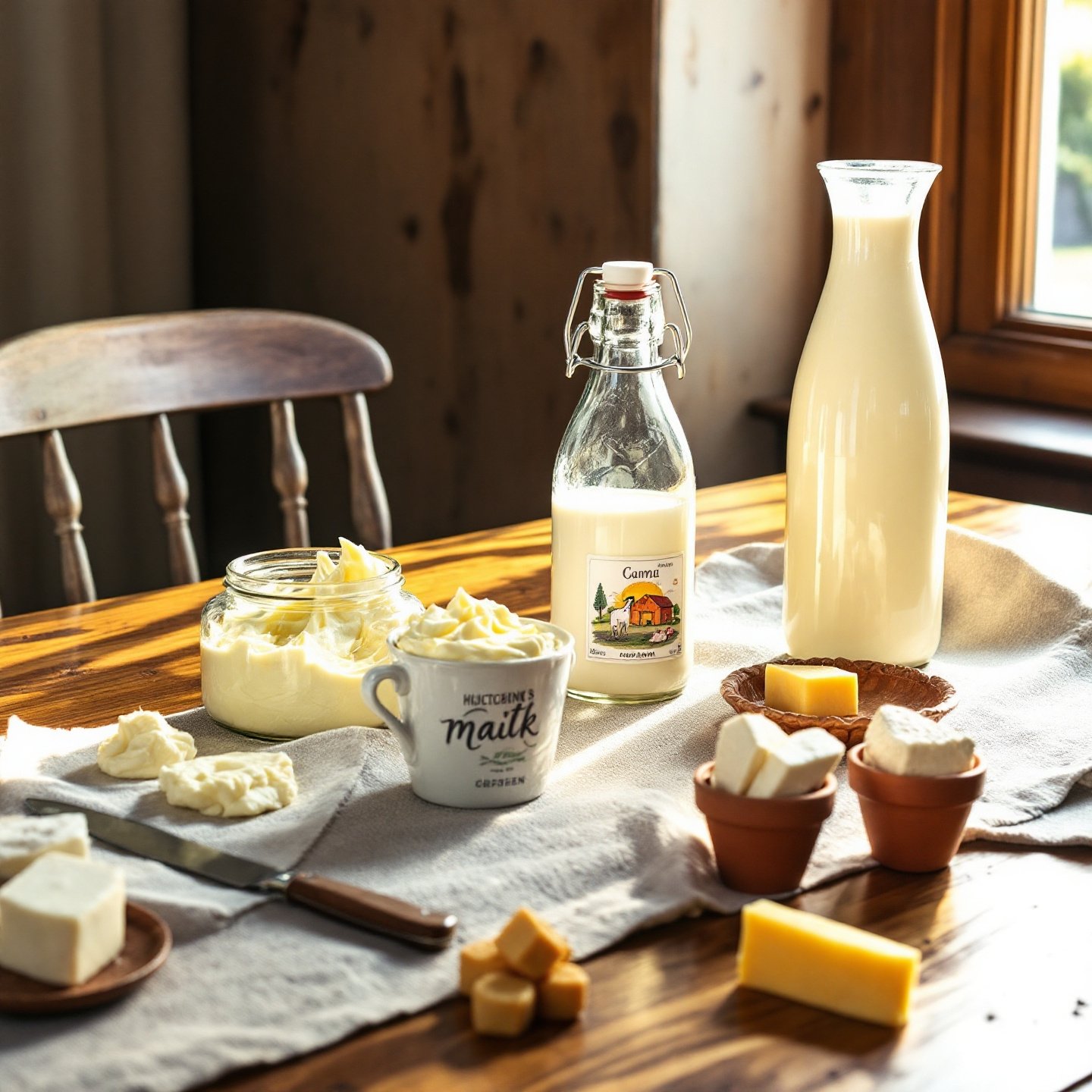 a-variety-of-potted-milk-products-showcasing-culinary-diversity