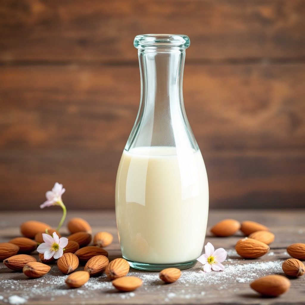 almond-milk-in-glass-bottles-a-sustainable-and-healthy-choice