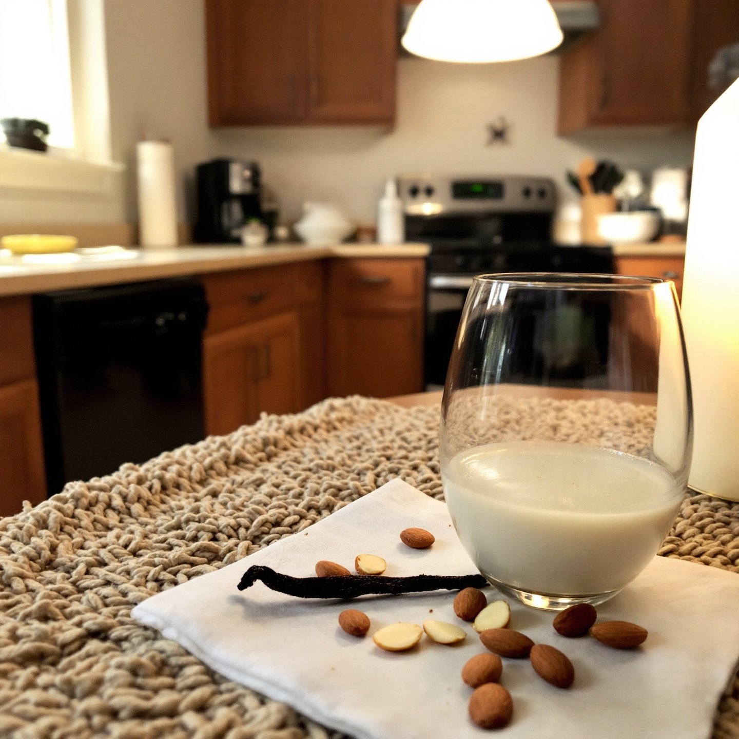 Crafting Homemade Vanilla Almond Milk: Simple Recipe with Natural Sweeteners