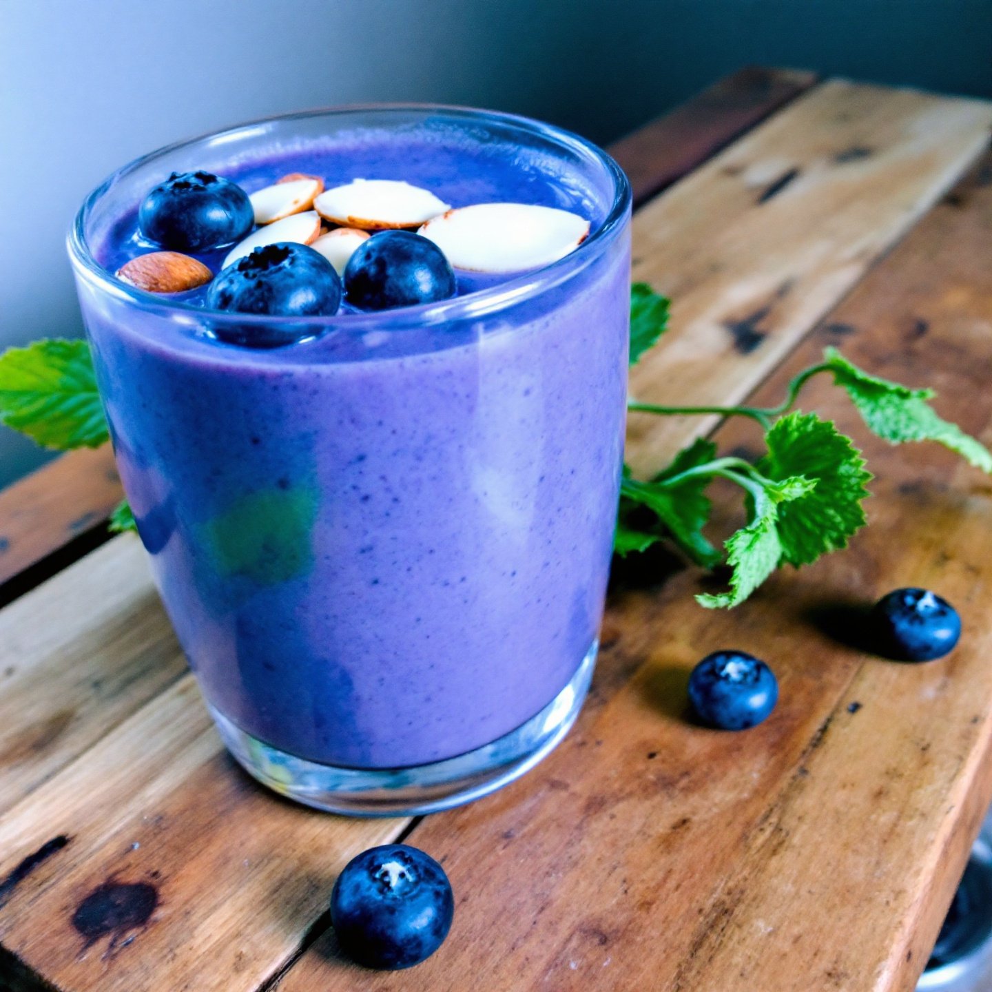 Blueberry and Almond Milk Smoothie: A Nutritious and Delicious Blend