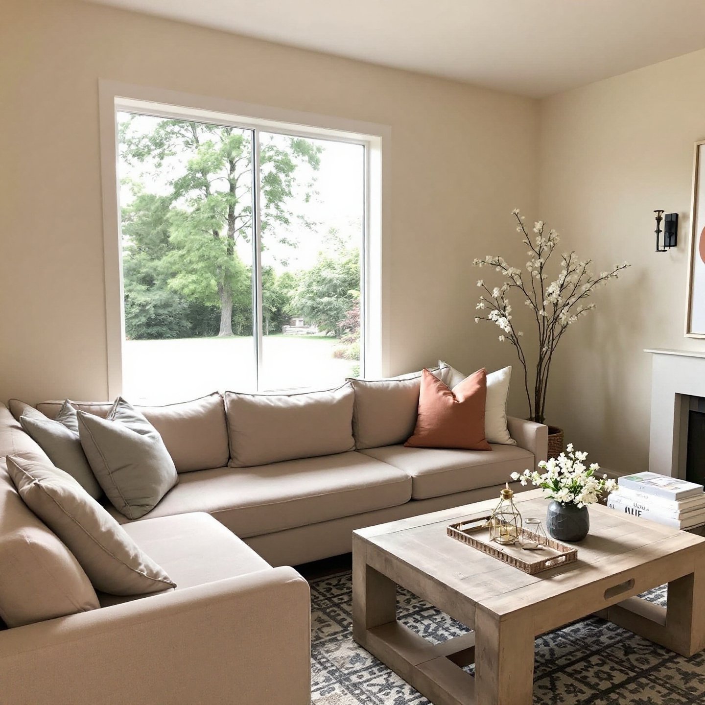 warm-living-room-featuring-sherwin-williams-oat-milk-paint