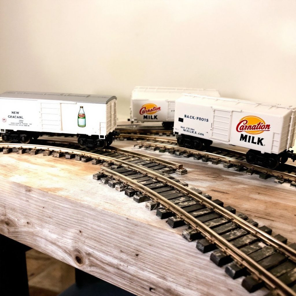 a-detailed-model-railroad-scene-featuring-n-scale-milk-cars-with-authentic-decals