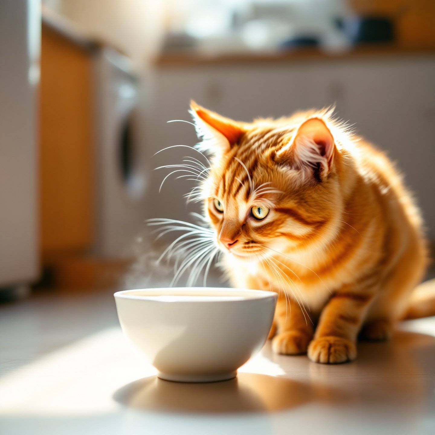 curious-cat-exploring-almond-milk-in-a-cozy-kitchen-setting